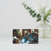 Het Healing Touch Bladwijzer Visitekaartje (Staand voorkant)