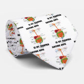 Het hebben van darmen is mijn mantra (spijsverteri stropdas (Opgerold)