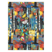 Het hebben van een Abstract soort dag tafelkleed (Voorkant)