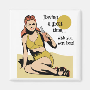 Het hebben van een geweldige tijd magneet