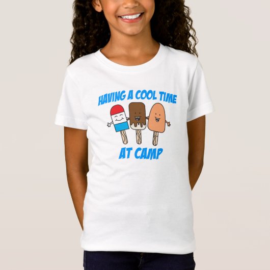 Het hebben van een koele tijd bij Camp Ice Pop T-shirt (Voorkant)
