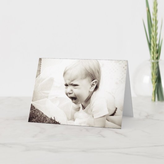 Het hebben van een Slechte Dag Kaart (Voorkant)