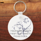 Het hebben van RA betekent niet...design Sleutelhanger (Voorkant)