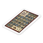 Het Hebreeuwse alfabet Magnet Magneet (Linkerzijde)