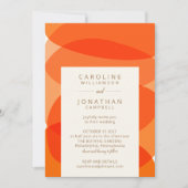 Het hedendaagse Abstracte Kunst Oranje Weddenschap Kaart (Voorkant)
