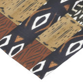 Het hedendaagse Afrikaanse modderlooppatroon Korte Tafelloper (Hoek)