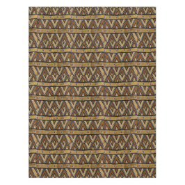 Het hedendaagse Afrikaanse modderlooppatroon Tafelkleed