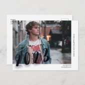 Het hedendaagse Casual Afstuderen van de Foto van Briefkaart (Voorkant / Achterkant)