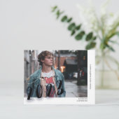 Het hedendaagse Casual Afstuderen van de Foto van Briefkaart (Staand voorkant)