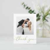 Het hedendaagse Eenvoudige Trendy Minimalistisch D Briefkaart (Staand voorkant)