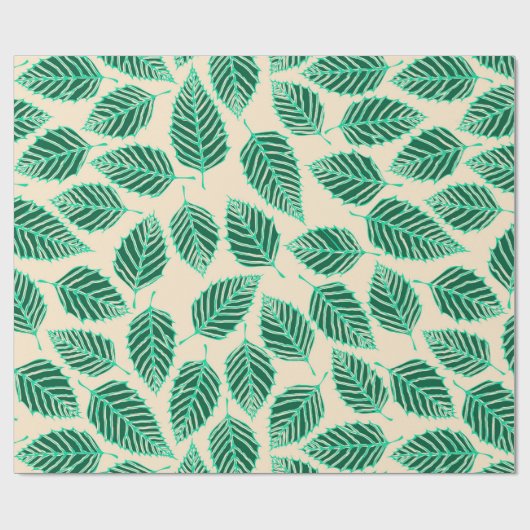 Het hedendaagse groene patroon laat het patroon vo cadeaupapier (Vlak)