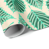 Het hedendaagse groene patroon laat het patroon vo cadeaupapier (Rol Hoek)