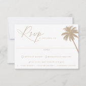 Het hedendaagse Kathodee Maalkeuzeweduwschap RSVP Kaartje (Voorkant)