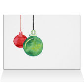 Het hedendaagse kerstfeest Gepersonaliseerd (Binnen Horizontaal (Boven))