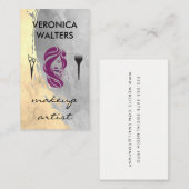 Het hedendaagse make-up en haar visitekaartje (Voorkant / Achterkant)