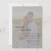 Het hedendaagse Manuscript Modern twee Berichten v Kaart (Voorkant)