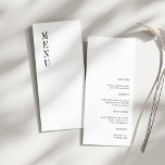 Het hedendaagse Moderne Minimale Menu van het Binn<br><div class="desc">Het hedendaagse Moderne Minimale Menu van het Binnendringen van het Bouw</div>