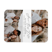 Het hedendaagse multi-fototypografie van het huwel magneet (Horizontaal)