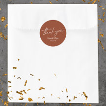 Het hedendaagse schrijven Terracotta Dank u