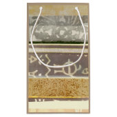 Het hedendaagse Tribale Patroonschilderen Klein Cadeauzakje (Achterkant)