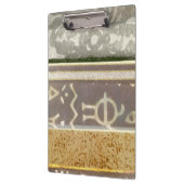 Het hedendaagse Tribale Patroonschilderen Klembord (Links)