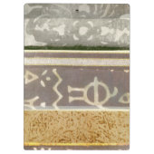 Het hedendaagse Tribale Patroonschilderen Klembord (Achterkant)