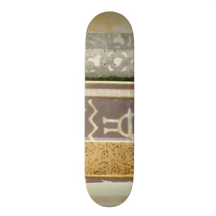 Het hedendaagse Tribale Patroonschilderen Persoonlijk Skateboard