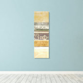 Het hedendaagse Tribale Patroonschilderen van het Canvas Afdruk (Insitu (Houten vloer))