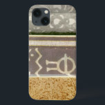 Het hedendaagse Tribale Patroonschilderen van het  Case-Mate iPhone Case<br><div class="desc">Een hedendaags tribaal patroonschilderij dat het beton mengt met het abstract. De veelvoudige kleur van de paneellaag naast elkaar,  vertellend een complex verhaal. Dit zou een geweldig cadeau zijn voor een geliefde!</div>
