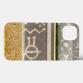 Het hedendaagse Tribale Patroonschilderen van het  Case-Mate iPhone Case (Achterkant (horizontaal))