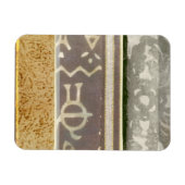 Het hedendaagse Tribale Patroonschilderen van het  Magneet (Horizontaal)