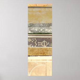 Het hedendaagse Tribale Patroonschilderen van het  Poster