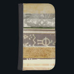 Het hedendaagse Tribale Patroonschilderen van het  Galaxy S4 Portefeuille Hoesje<br><div class="desc">Een hedendaags tribaal patroonschilderij dat het beton mengt met het abstract. De veelvoudige kleur van de paneellaag naast elkaar,  vertellend een complex verhaal. Dit zou een geweldig cadeau zijn voor een geliefde!</div>