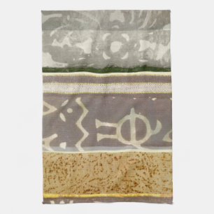 Het hedendaagse Tribale Patroonschilderen van het  Theedoek