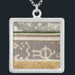 Het hedendaagse Tribale Patroonschilderen van het  Zilver Vergulden Ketting<br><div class="desc">Een hedendaags tribaal patroonschilderij dat het beton mengt met het abstract. De veelvoudige kleur van de paneellaag naast elkaar,  vertellend een complex verhaal. Dit zou een geweldig cadeau zijn voor een geliefde!</div>