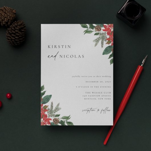 Het hedendaagse winterhuwelijk kaart