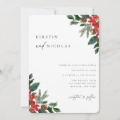 Het hedendaagse winterhuwelijk kaart (Voorkant)