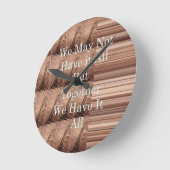 Het heeft al Safari Hakuna zo geweven Matata van Ronde Klok (Hoek)