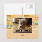 Het heeft een smaak briefkaart (Voorkant / Achterkant)