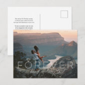 Het heeft nooit een mooie opdracht. | Foto-Verlovi Aankondigingskaart (Voorkant / Achterkant)