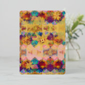 Het heelal folie feestdagenkaart (Staand Voorkant)