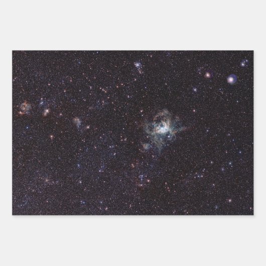 Het heelal inpakpapier vel (Voorkant 3)