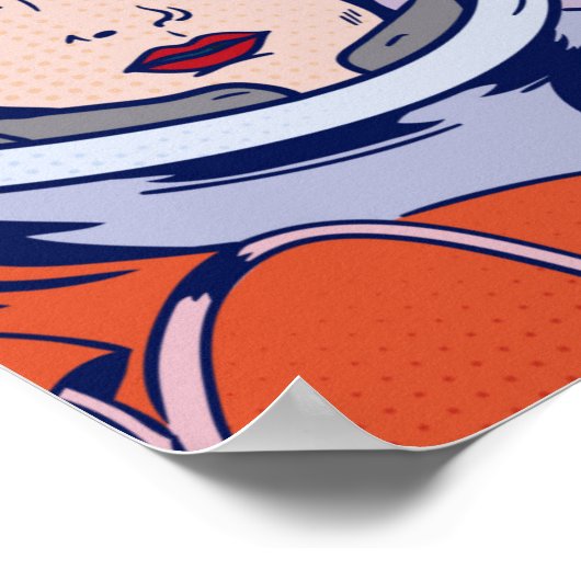 Het heelal is jouw inspirerend poster (Hoek)