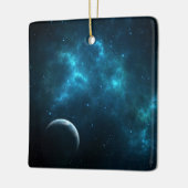 Het heelal keramisch ornament (Links)