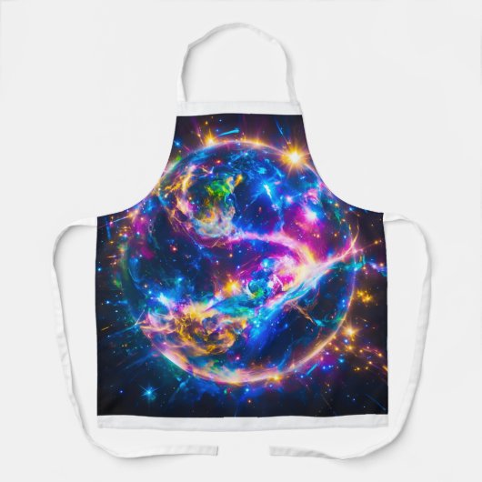 Het heelal schort (Voorkant)