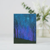 Het Heelal van de Sterren van de Hemel van de Briefkaart (Staand voorkant)