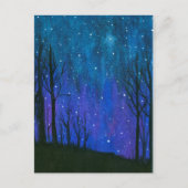 Het Heelal van de Sterren van de Hemel van de Briefkaart (Voorkant)