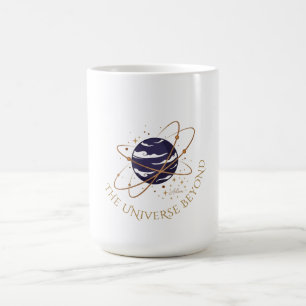 Het heelal voorbij lange mouw shirt koffiemok