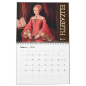 Het heerlijke tijdperk van Elizabeth I Wall Calend Kalender (Feb 2026)