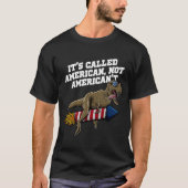 Het heet American Patriotic Proud Patriotism Hon T-shirt (Voorkant)